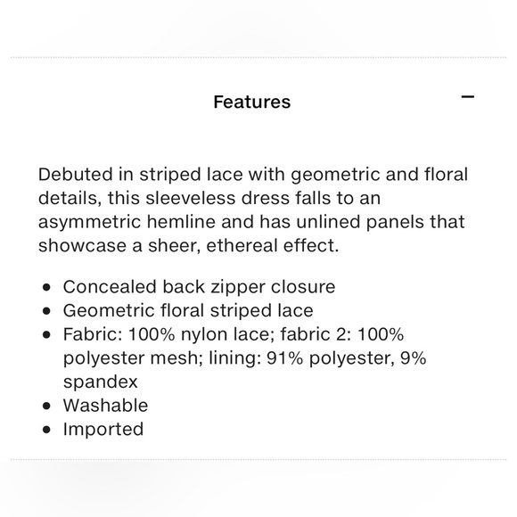 BCBG Lace White Dress - Picture 7 of 7